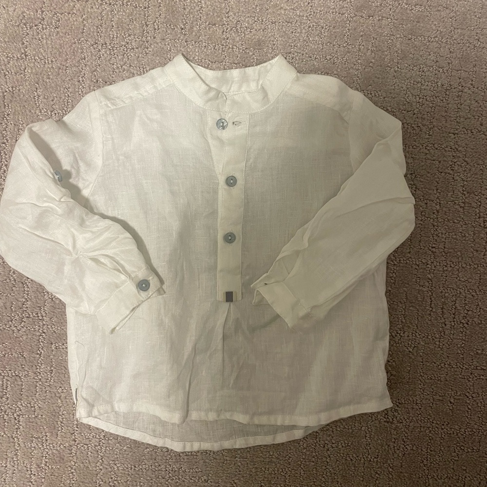 Martin Aranda linen shirt toddler 12m